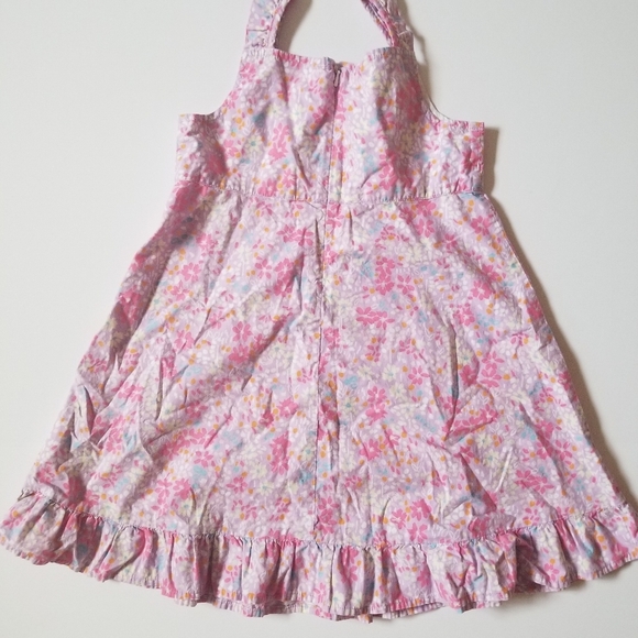Hanna Andersson Floral Ruffle Spring Dress - Picture 3 of 4